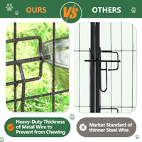 huge outside dog kennels