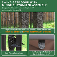 Veikous Dog Cage, Easy Access