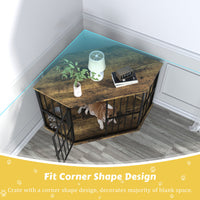 VEIKOUS Corner Dog Crate