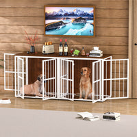 Double Dog Crate for 2 Large Dogs