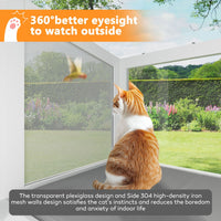 Outdoor Cat Enclosure Window