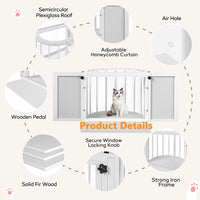 Sturdy Cat Window Box with Iron Frame