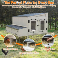 Chicken Coop with Nesting Box
