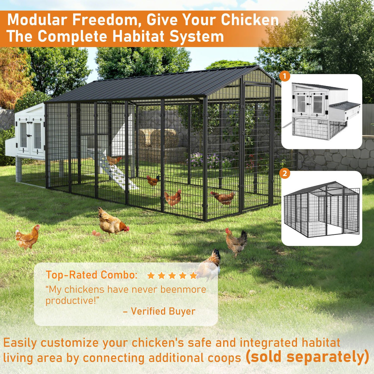 Modular Pet Hutch for Backyard