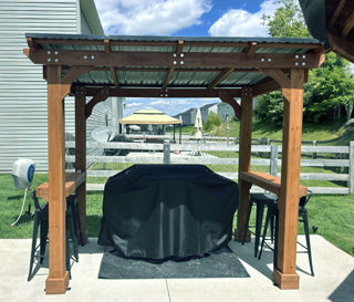 Wood Grill Gazebo Review 1