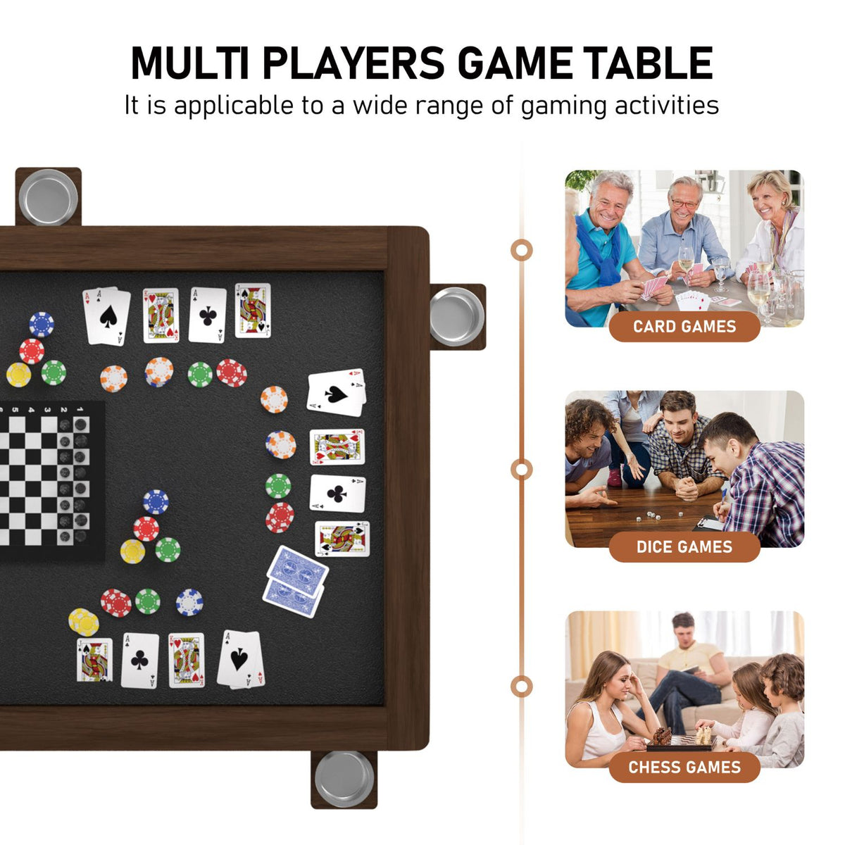 Dining Table/Game Table for card games, or board games