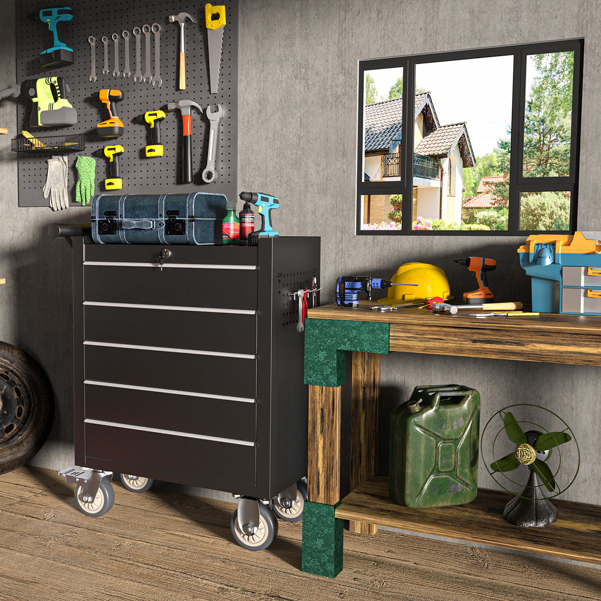 Rolling Tool Cabinet