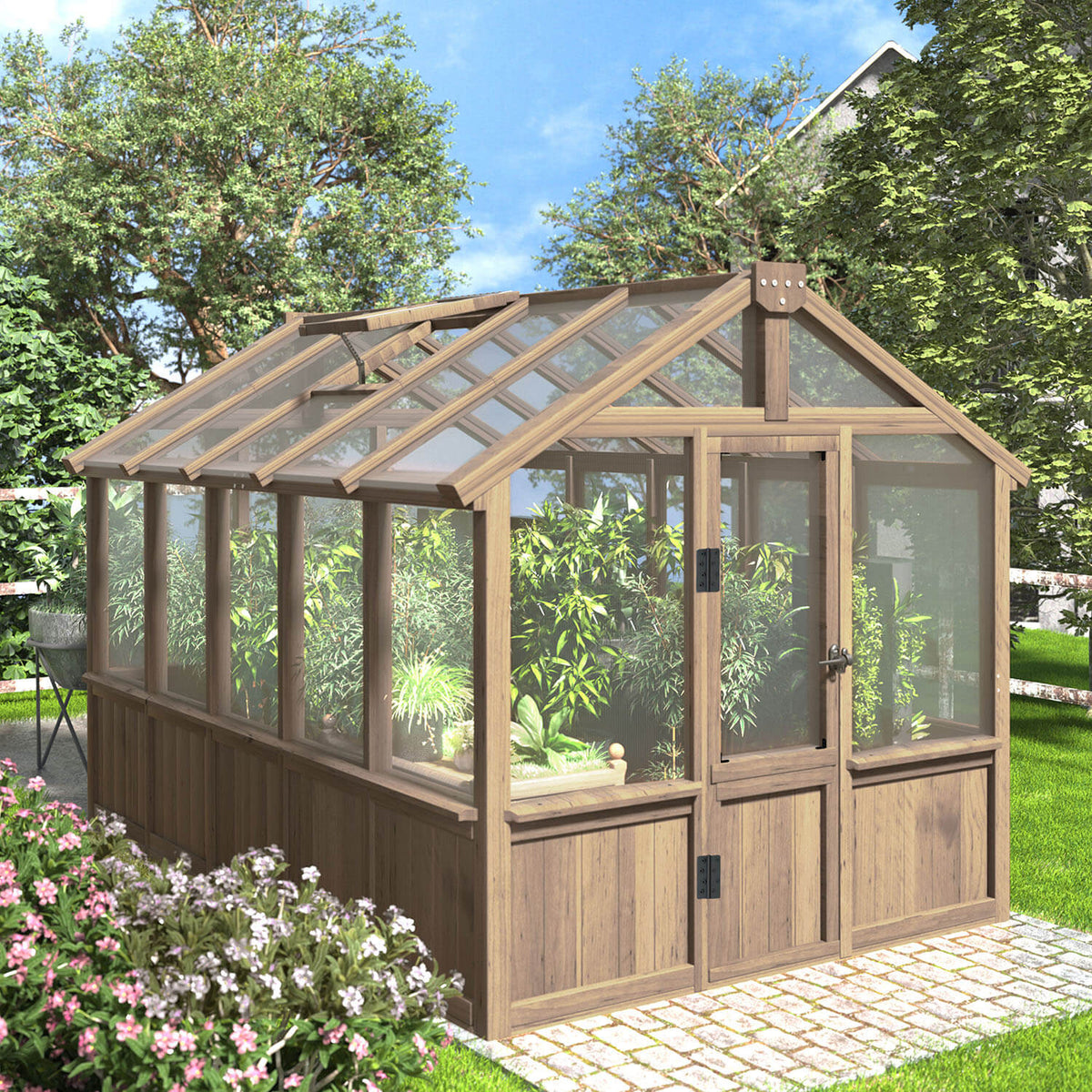veikous cedar greenhouse