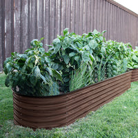 17" H Modular Steel Garden Beds