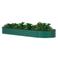 Steel Garden Beds, Green, 11" H