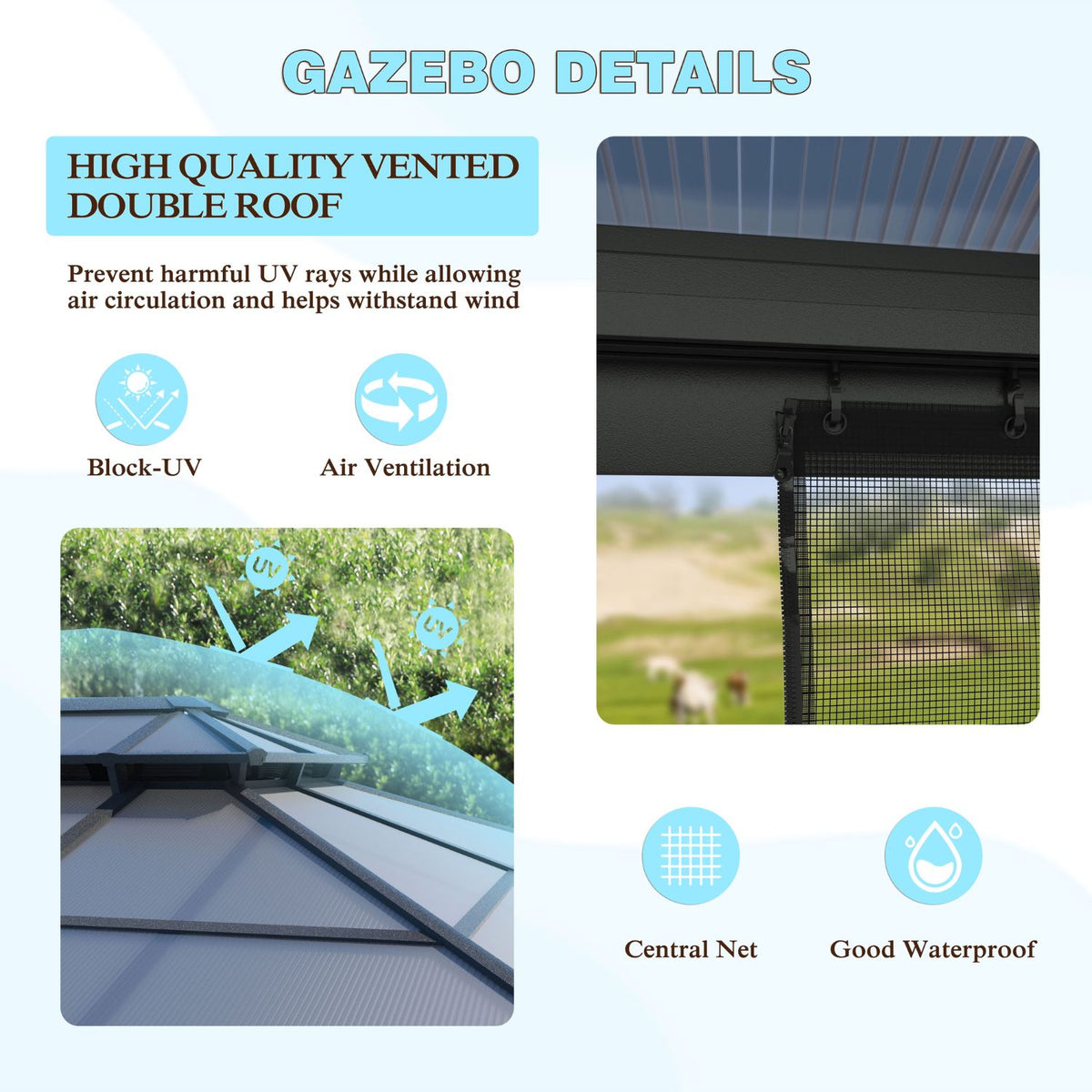 Weather Resistant Gazebo