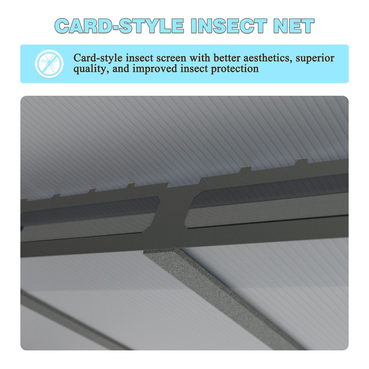 Aluminum Gazebo with Net