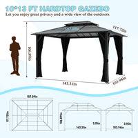 10 X 13FT heavy duty gazebo