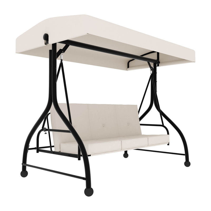 3 seat outdoor swing