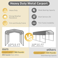 Garage with Metal Roof