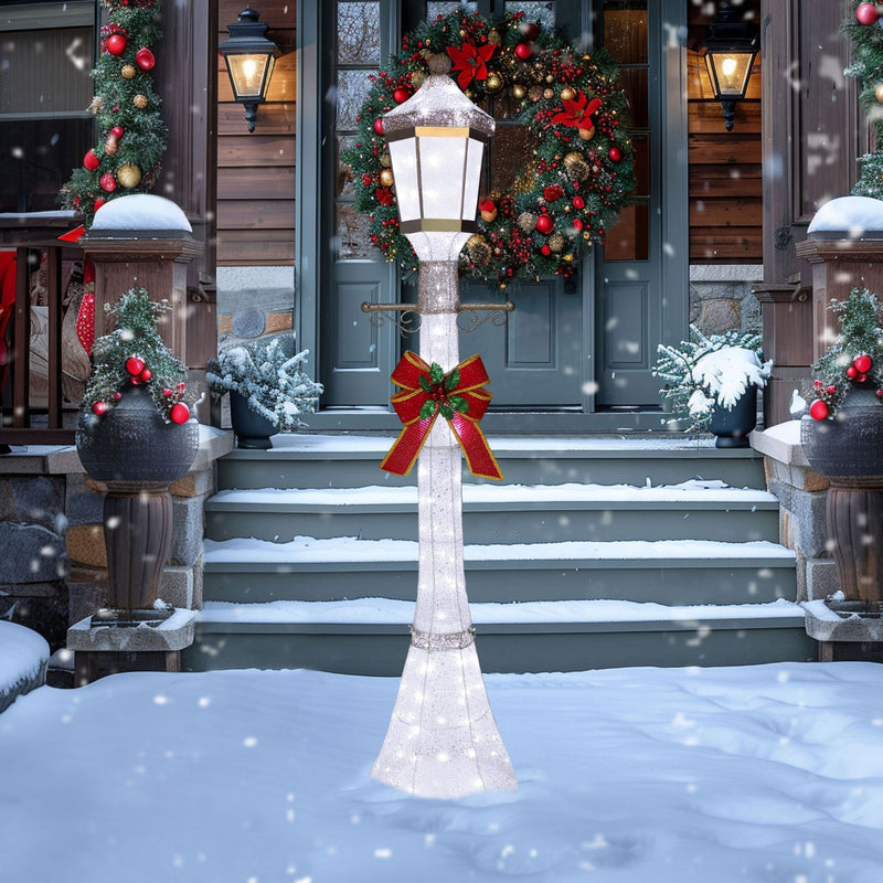 6 ft Christmas Lamp Post Decoration