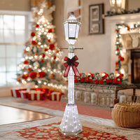 VEIKOUS Christmas Lamp Post Decoration, 6 ft