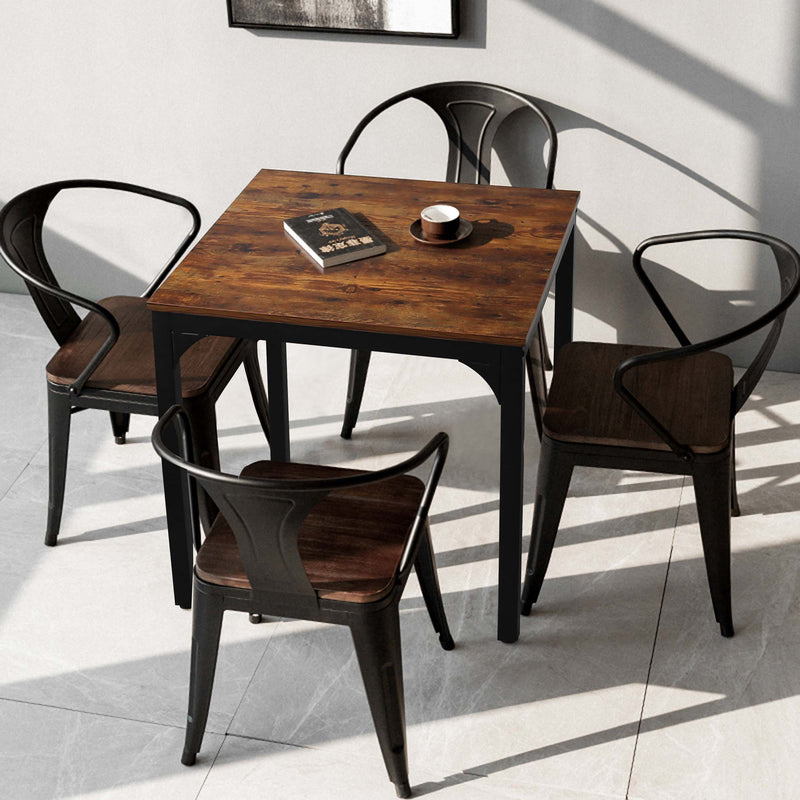 Square Industrial Kitchen Table